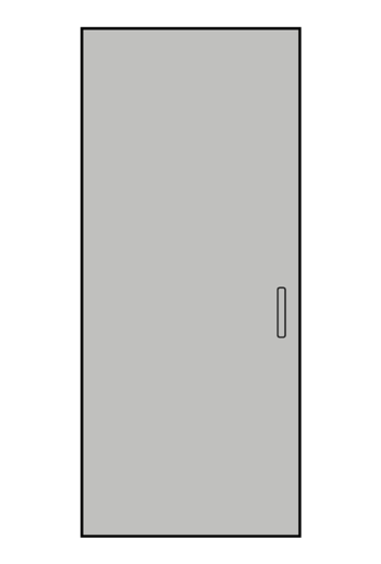 Catálogo De Puertas Salón, Grisham White Steel Sliding Curtain Screen Door